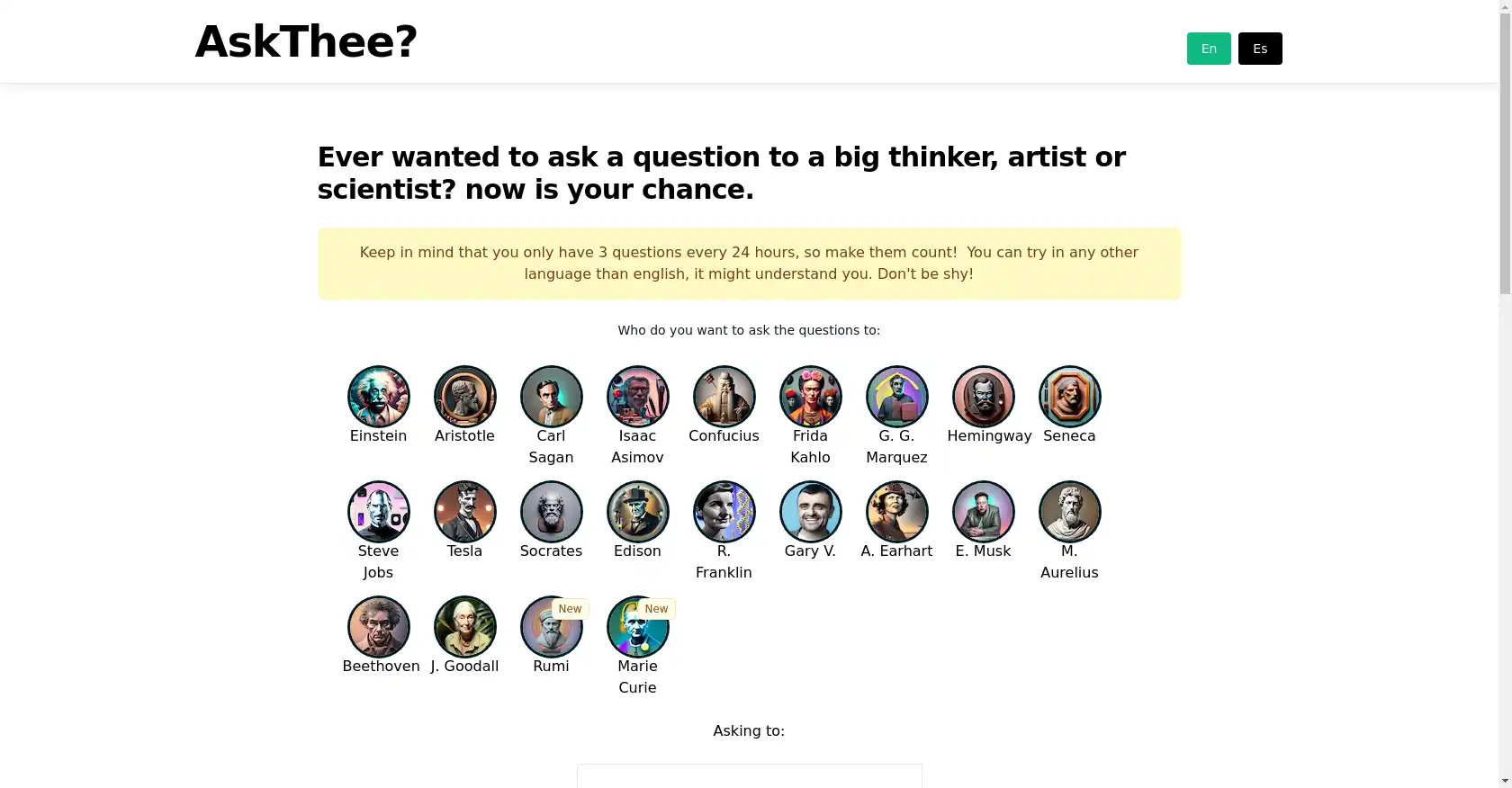 AskThee? - AI tool for Q&A, Experts