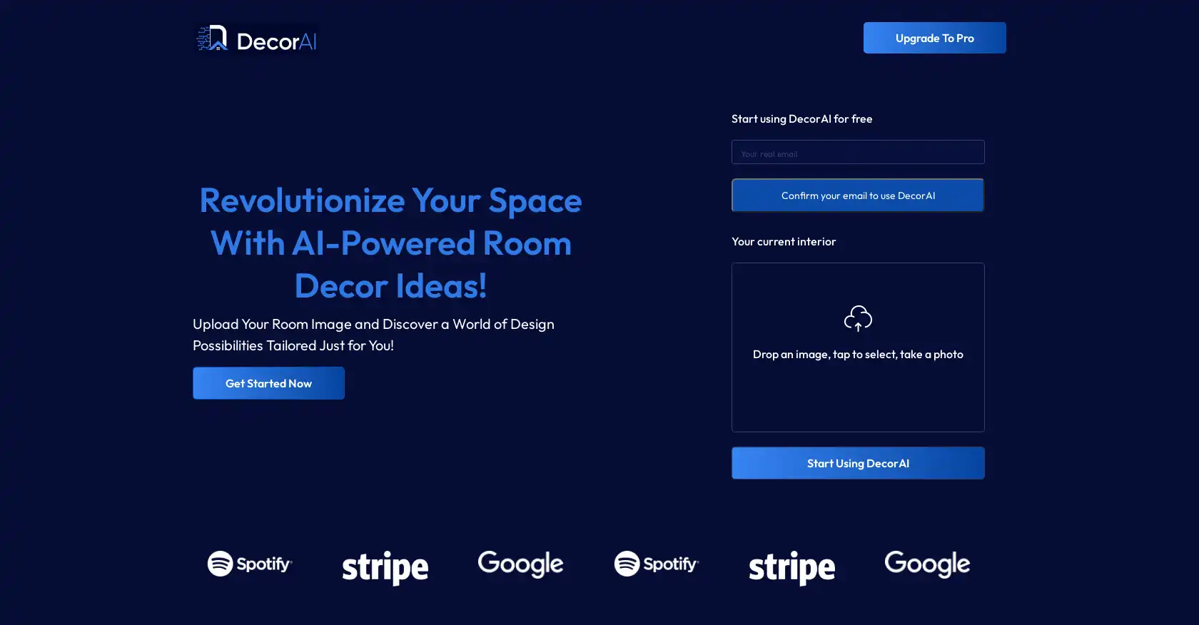 Decor AI - AI tool for Interior Design, Room Design, Room Decor