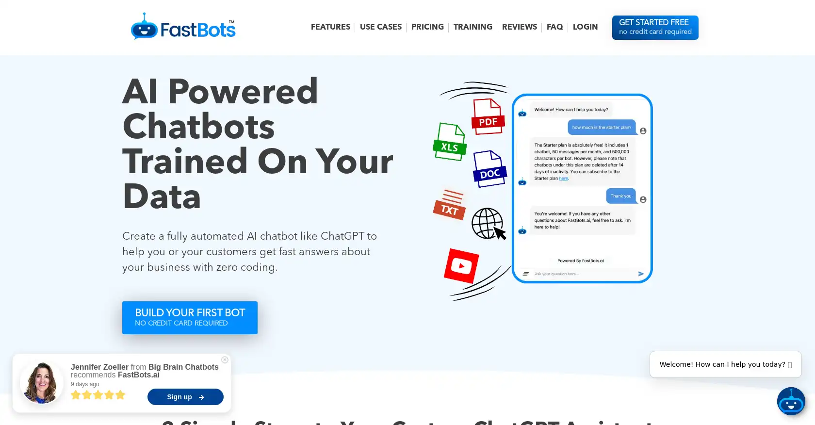FastBots - AI tool for Service, Customer