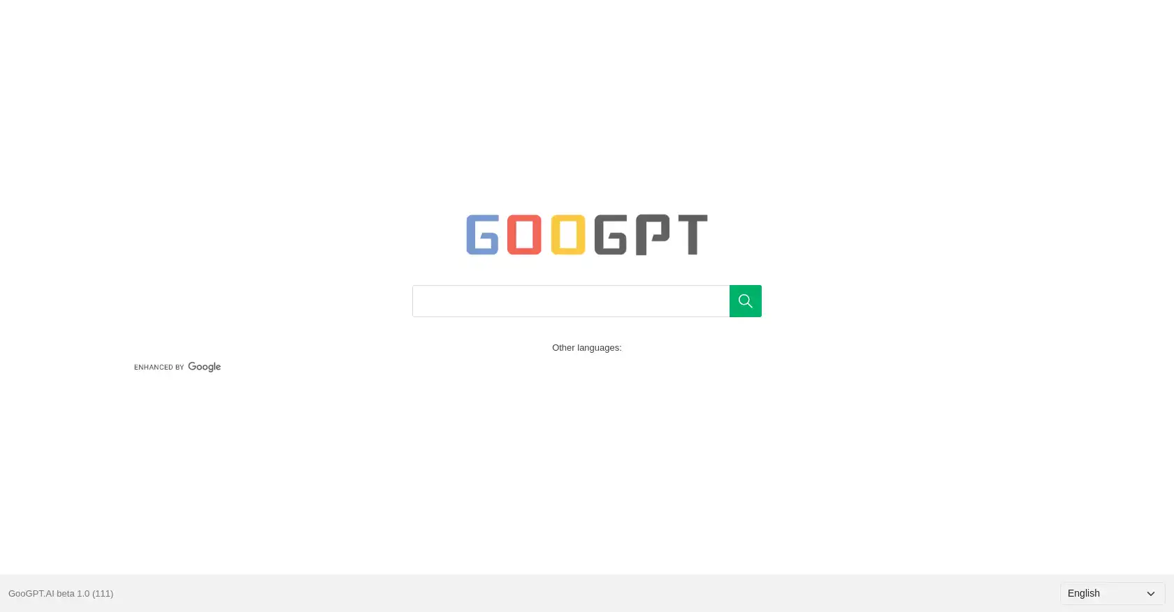 GooGPT - AI tool for Chatbot, Search Engine, Information retrieval, Conversational AI