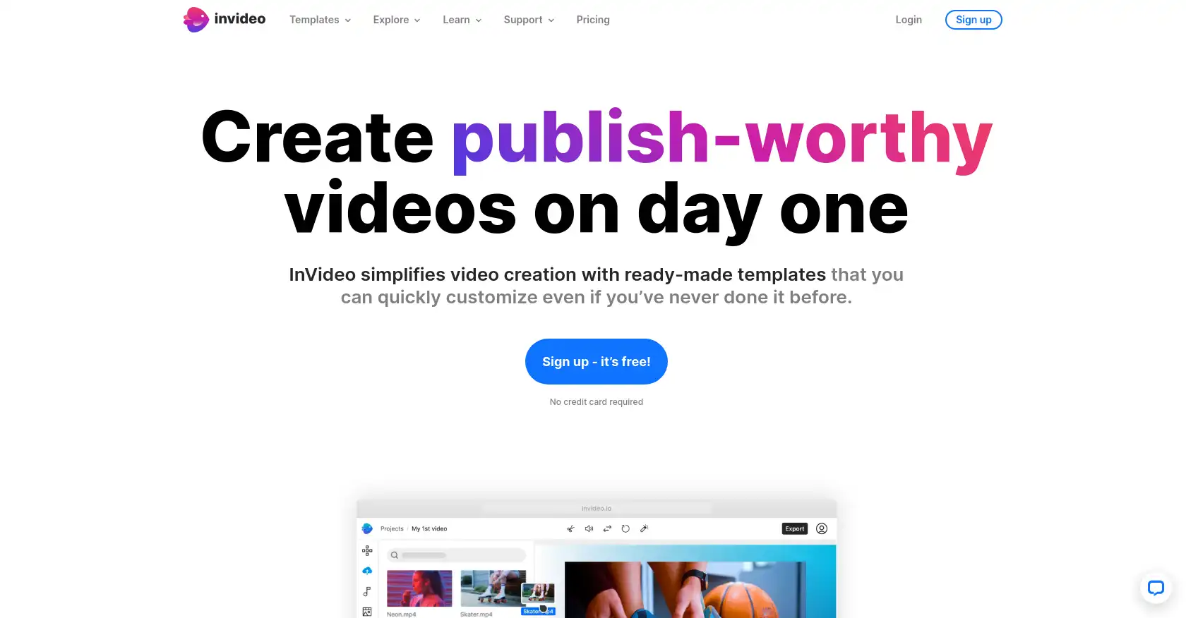 InVideo - AI tool for Video creator, Stock media