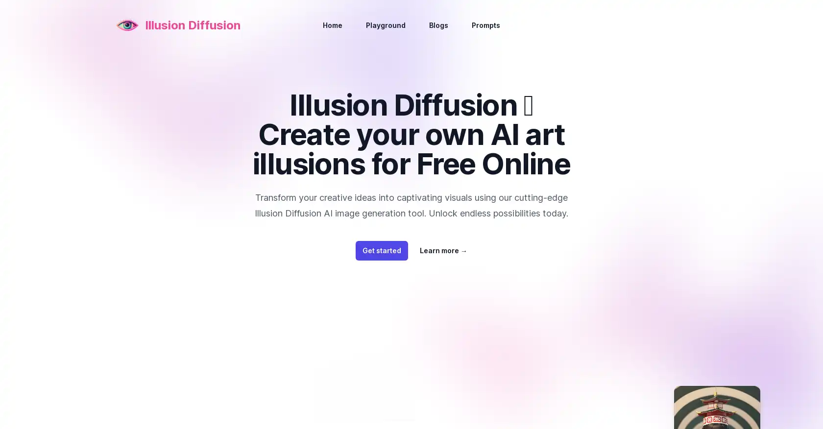 llusion Diffusion - AI tool for Image Generator, Art creation