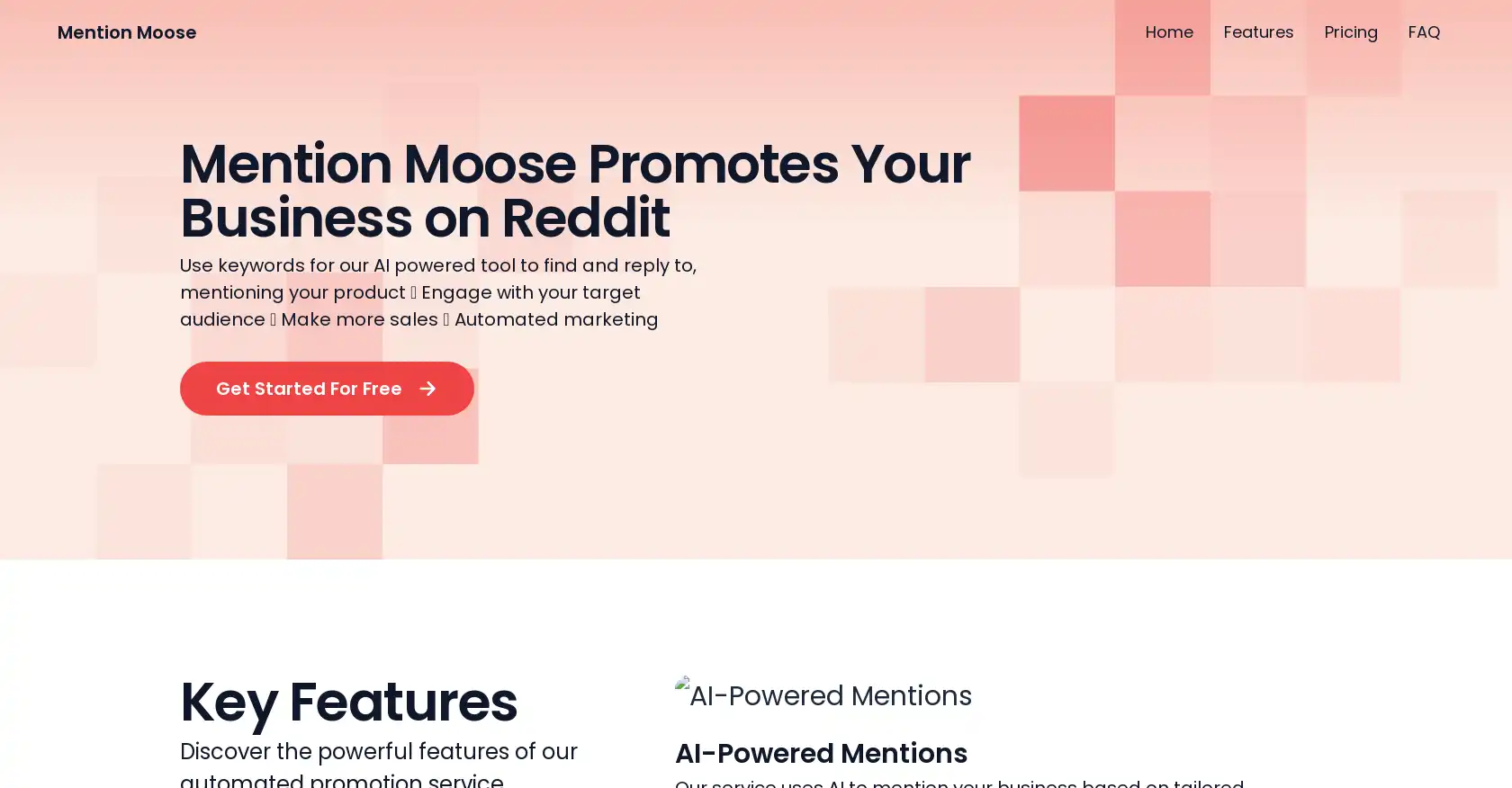 MentionMoose - AI tool for Marketing, Reddit