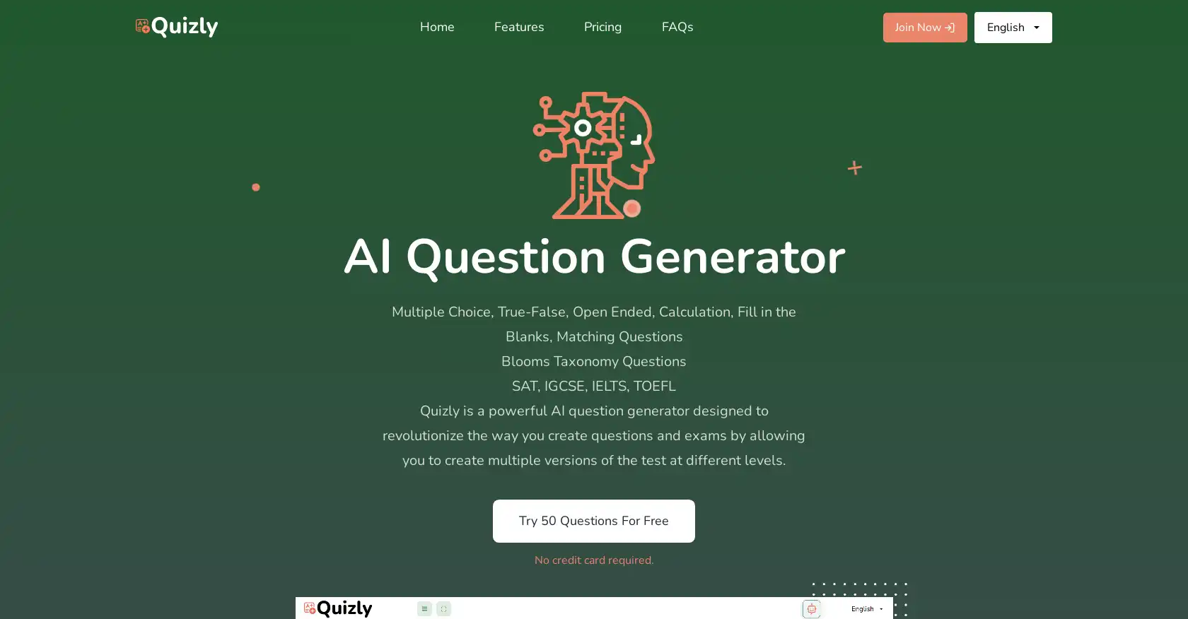 Quizly.ai - AI tool for Learning, Assessment tool, Exam generation