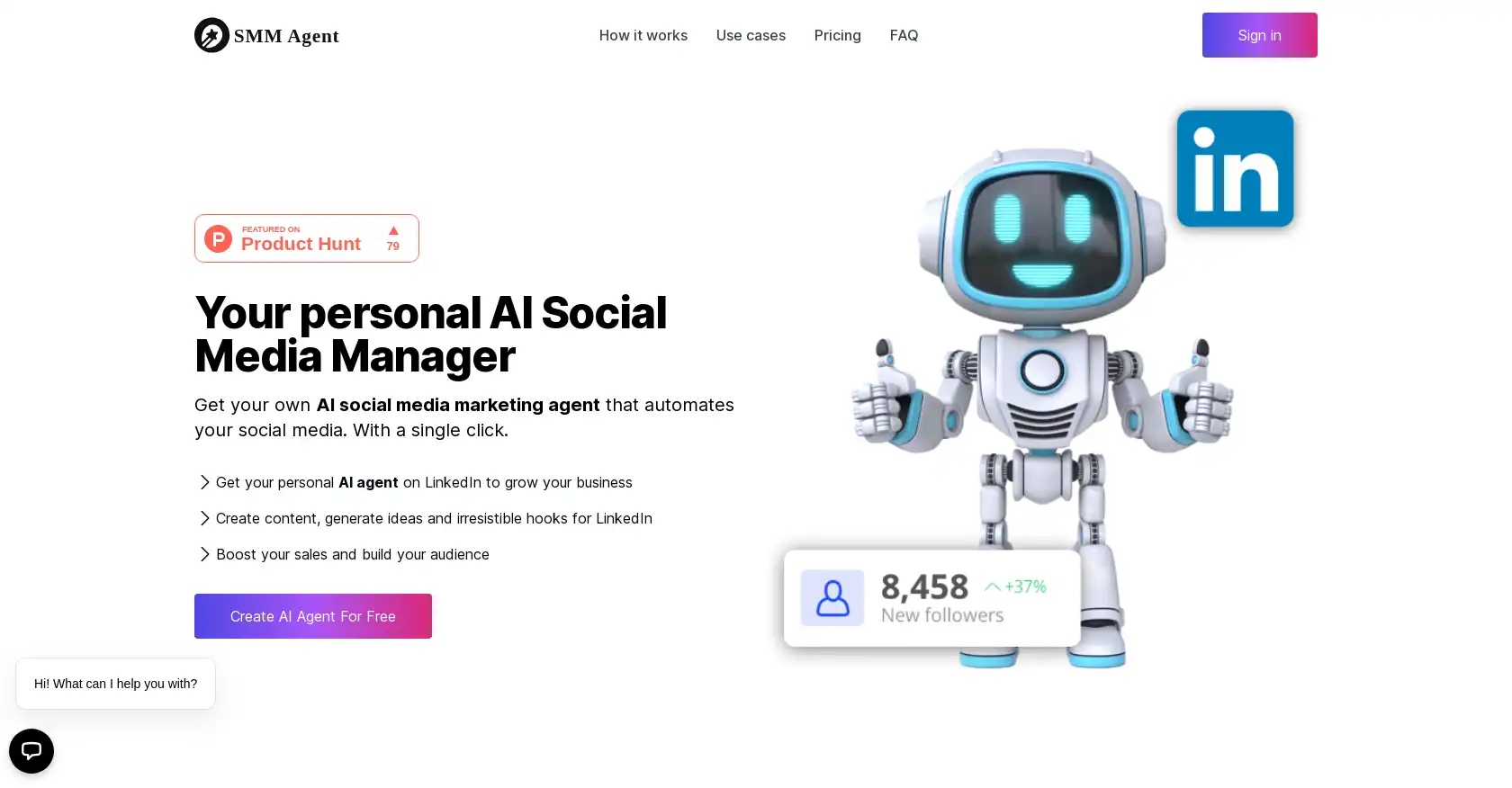 SMM Agent - AI tool for Social media marketing, Content generation, Social Media Manager