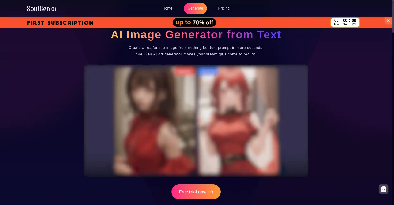 SoulGen AI - AI tool for Image Generator