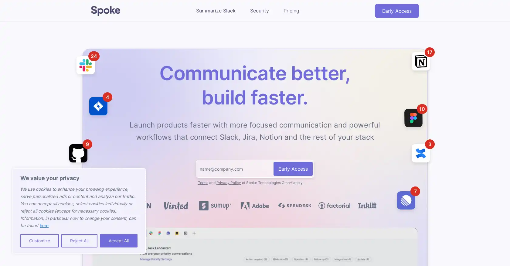 Spoke - AI tool for Team collaboration, Communication tool, Workflow management, Software development